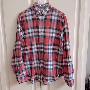 J. Crew summer Plaid shirt